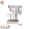 HZPK semi automatic desktop pet plastic aluminum bottle can cap capping machine pedal